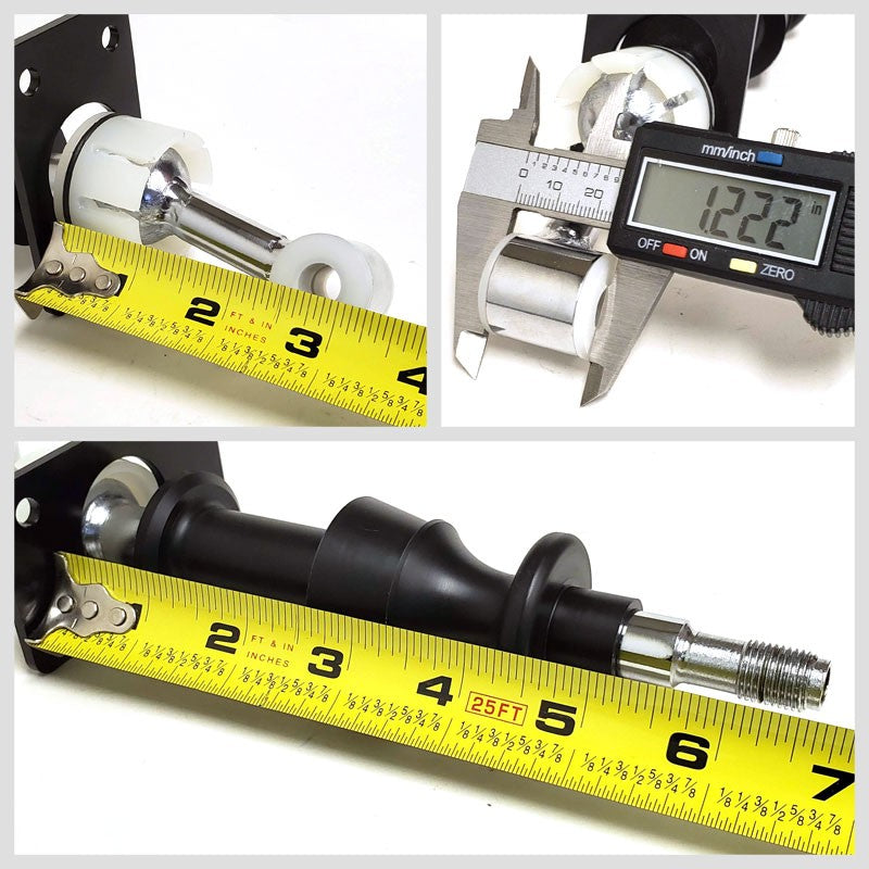 Racing Short Throw Shifter+Green Pisto Grip Shift Knob For 13-19 GT 86/FRS/BRZ-Shifter Components-BuildFastCar-BFC-SHT-TOY86+SHIFTKNOB-TY49-GN