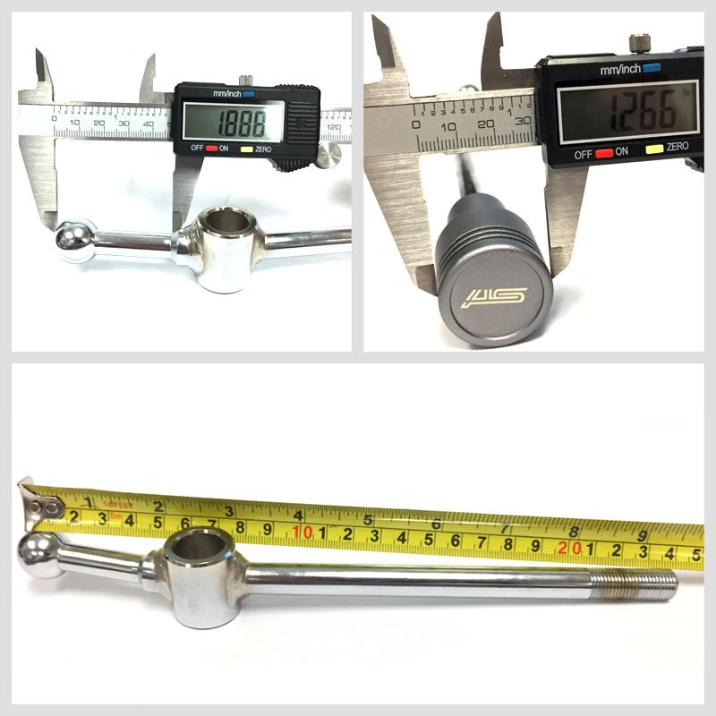 Manzo Sport Short Throw Shifter Shift Knob for Subaru 02-06 Impreza WRX 5 Speed-Shifter Components-BuildFastCar