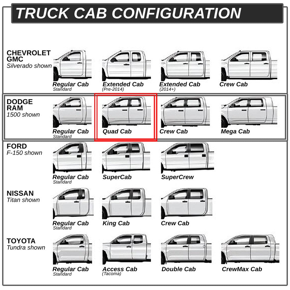 Black/Silver Extruded Flat Running Board Nerf Bar 19+ Ram 1500 Extended Cab BFC-RUNB-Z-8105-ALSL