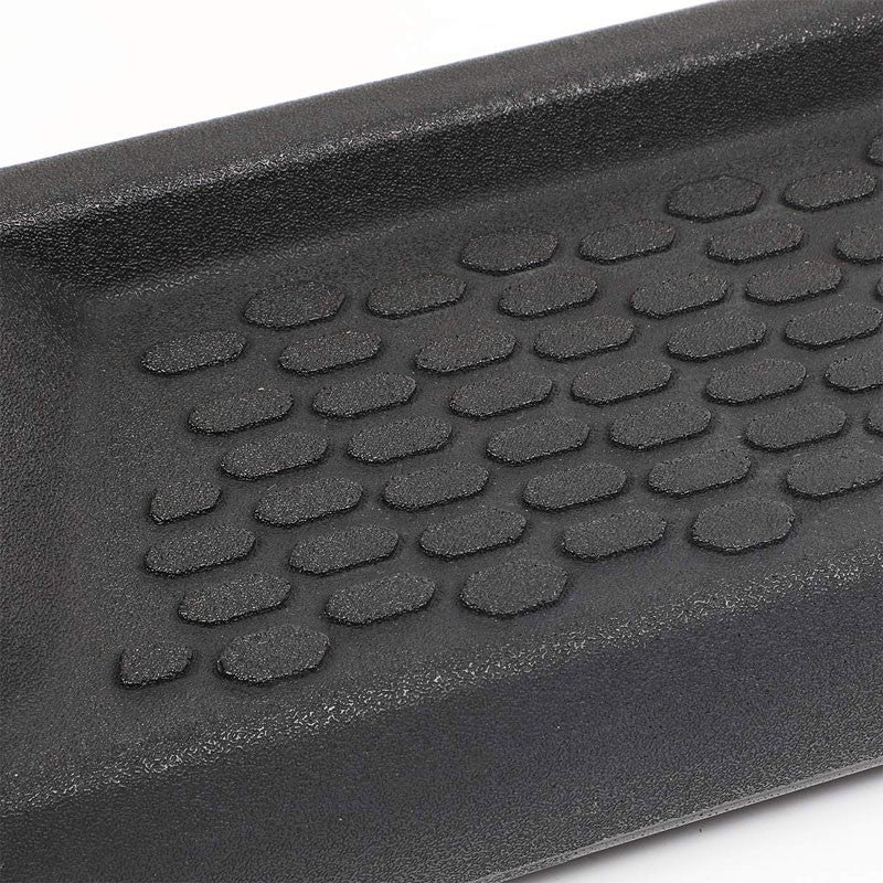 Black OE Style Running Board Nerf Bar 18+ Jeep Wrangler JL 4Dr Unlimited BFC-RUNB-Z-8106-BKPL