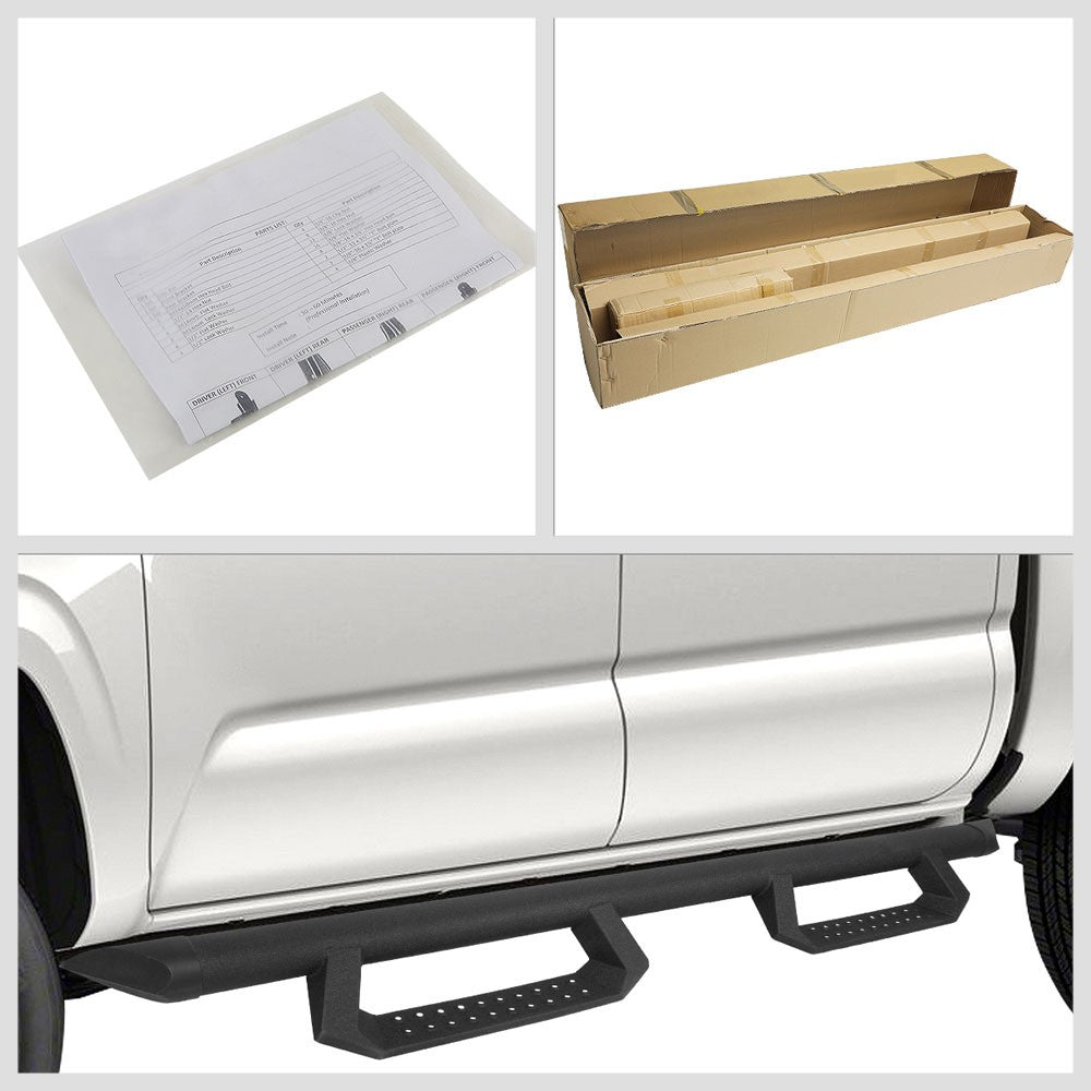 BFC-RUNB-Z-8141 Round Bar/Drop Step 88" Running Board Nerf Bar BFC-RUNB-Z-8141