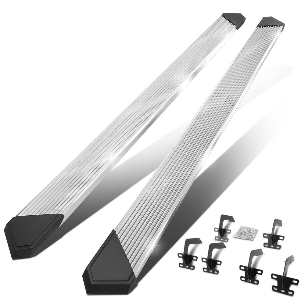 Metal Pleated Running Board Nerf Bar 19+ Ram 1500 DT Gen Crew Cab BFC-RUNB-Z-8209-SSBK