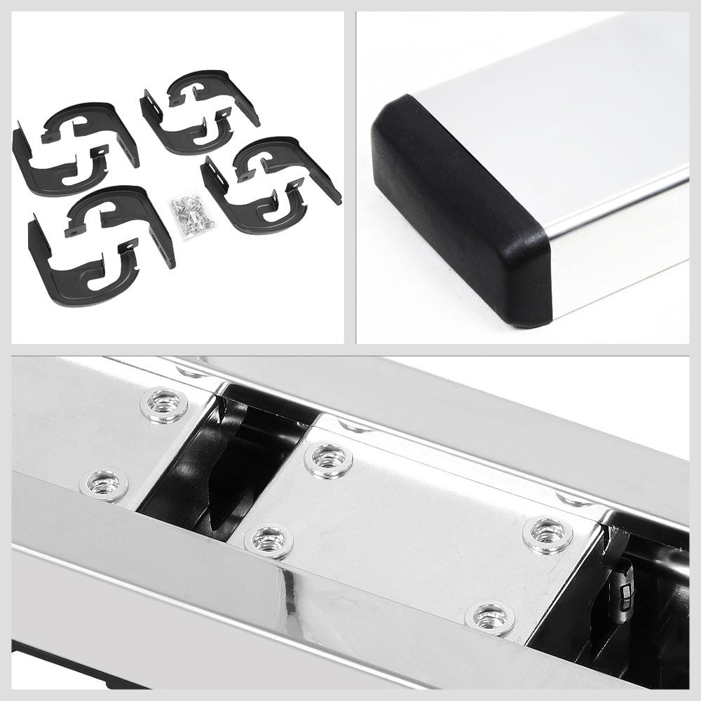 BFC-RUNB-Z-8216-SS Honeycomb Pad 90" Running Board Nerf Bar BFC-RUNB-Z-8216-SS