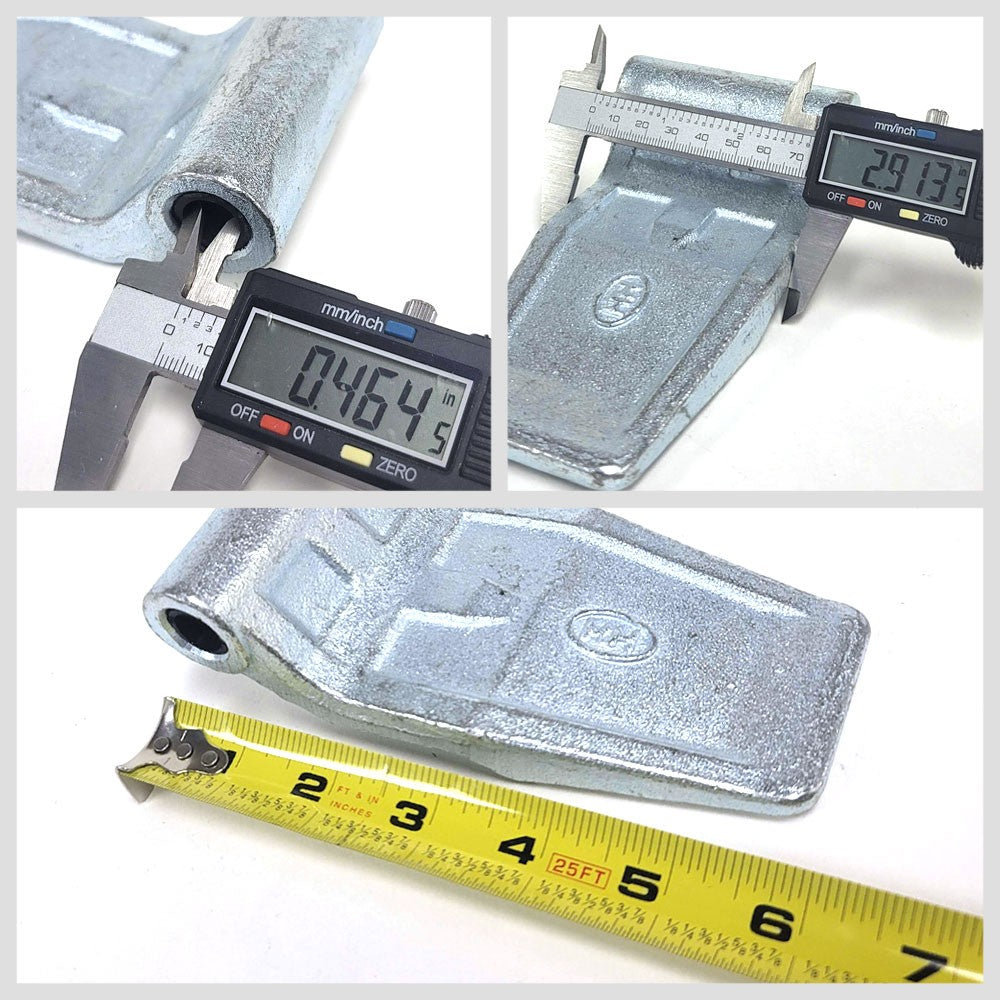 Steel Container Weld On Hinge w/Bushing 3" x 6" Door Hinge BFC-TTP-HI-SWH-CC06