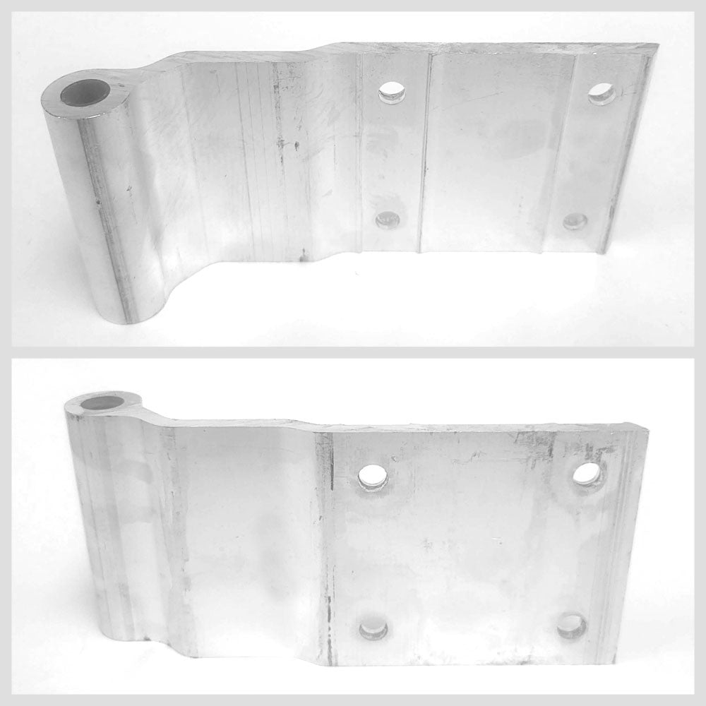 Great Dane Style 4-Hole w/Bushing 3-7/8" x 8-5/16" Door Hinge Semi Truck Trailer