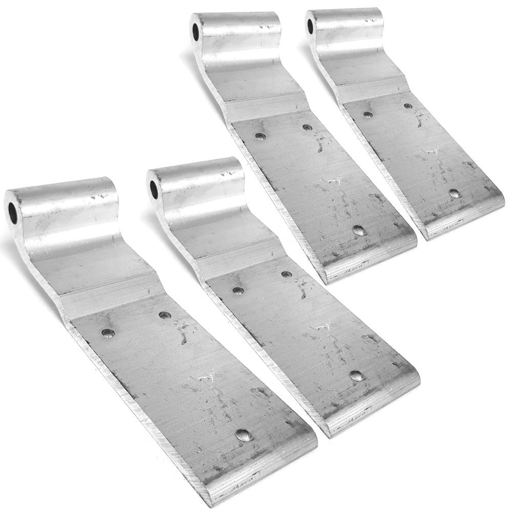 Pines Style 3-Hole 2-5/8" x 8-5/8" Door Hinge Semi Truck Trailer BFC-TTP-HI-SWH-GD17-X4