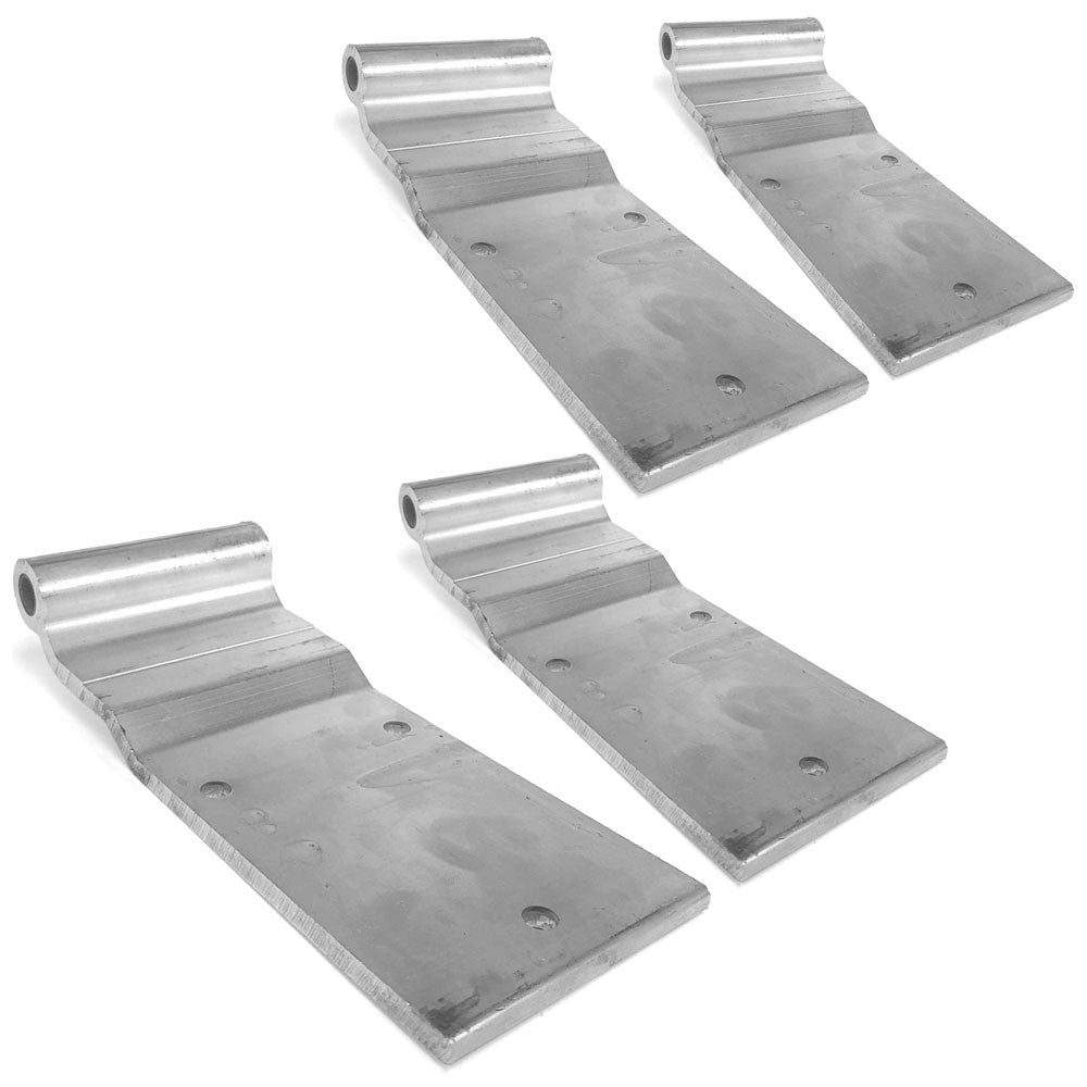 Monon Style 3-Hole w/Bushing 4" x 9-7/8" Door Hinge Semi Truck Trailer BFC-TTP-HI-SWH-MN02-X4