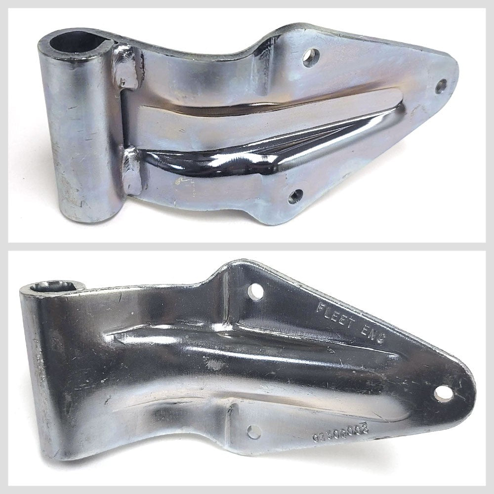 Steel Trailmobile Style 3-Hole Hinge 4" x 7" Door Hinge BFC-TTP-HI-SWH-TM06