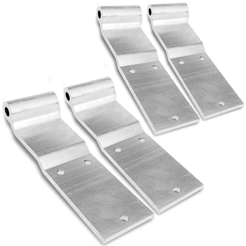 Utility Style 3-Hole 3.00" x 9.50" Door Hinge Semi Truck Trailer BFC-TTP-HI-SWH-UT01-X4