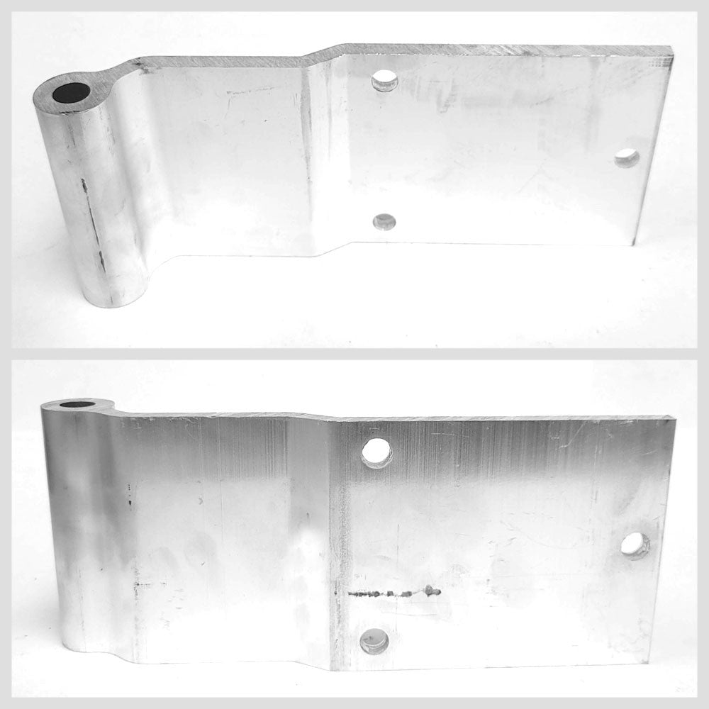 Utility Style 3-Hole 4.00" x 9.50" Door Hinge Semi Truck Trailer BFC-TTP-HI-SWH-UT02-X4