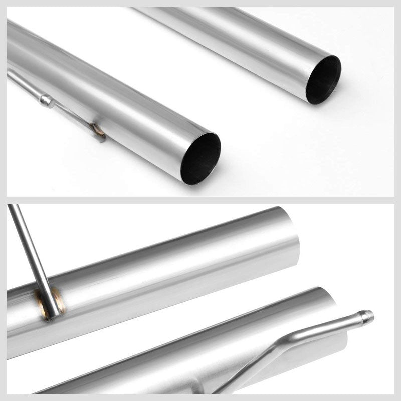 Slip Joint 2.25" Dual Exhaust Back Tail Pipes For 02-05 Ram 1500 2500 Crew/STD-Performance-BuildFastCar