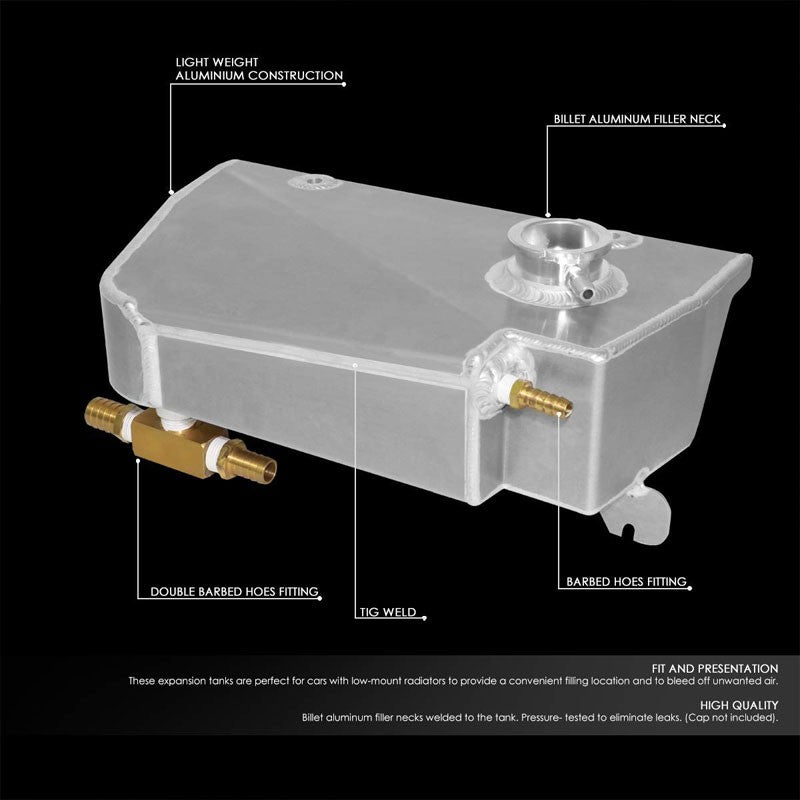 Expansion Coolant Overflow Recovery Tank For 97-04 Chevrolet Corvette 5.7L V8-Performance-BuildFastCar