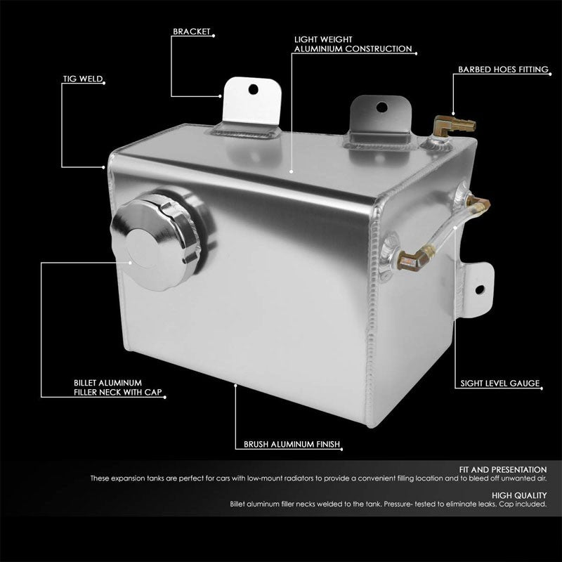 Expansion Coolant Overflow Recovery Tank For 78-88 Chevrolet Monte Carlo V6/V8-Performance-BuildFastCar