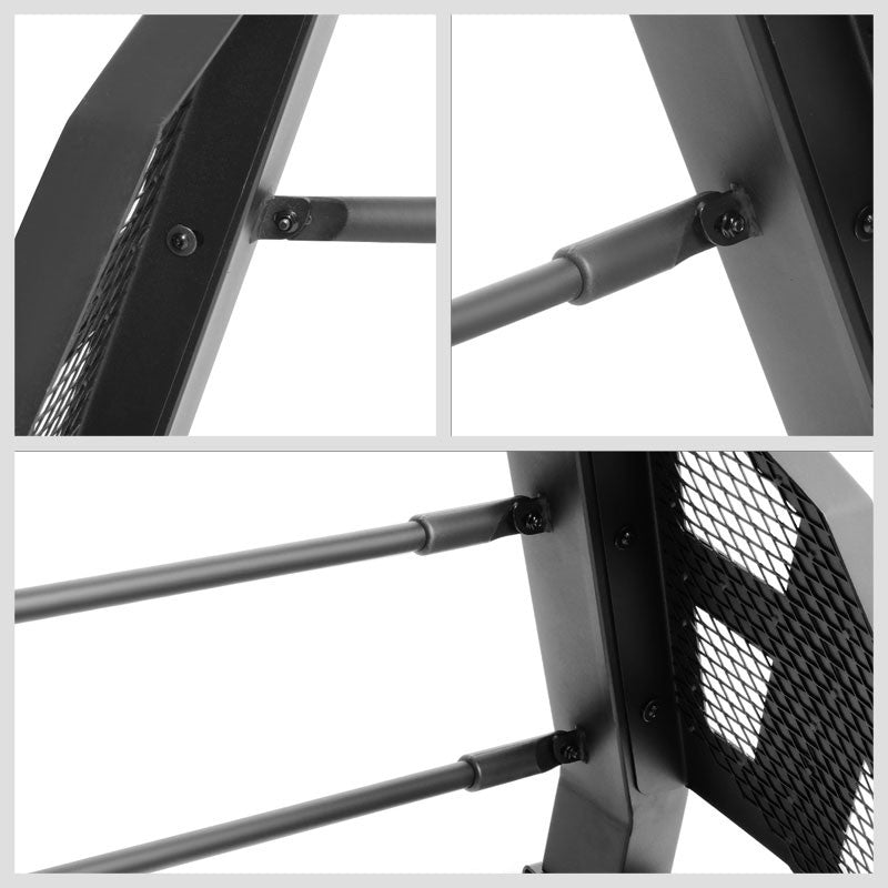 Black Heavy-Duty Aluminum Offroad Roll Bar Kit For 99-17 Ford F-250 Super Duty-Truck & Towing-BuildFastCar