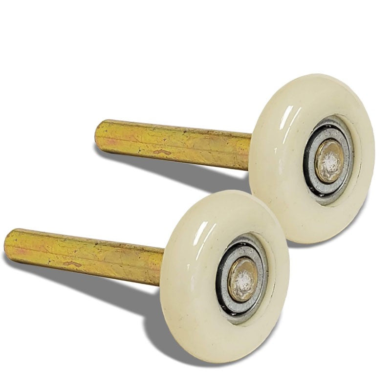 2X Steel Transglobal 2" Nylon Yellow Roller For Freight Trailer Roll-Up Door-Door Systems-BuildFastCar-BFC-TTP-ROL-TRGBL-3228-X2