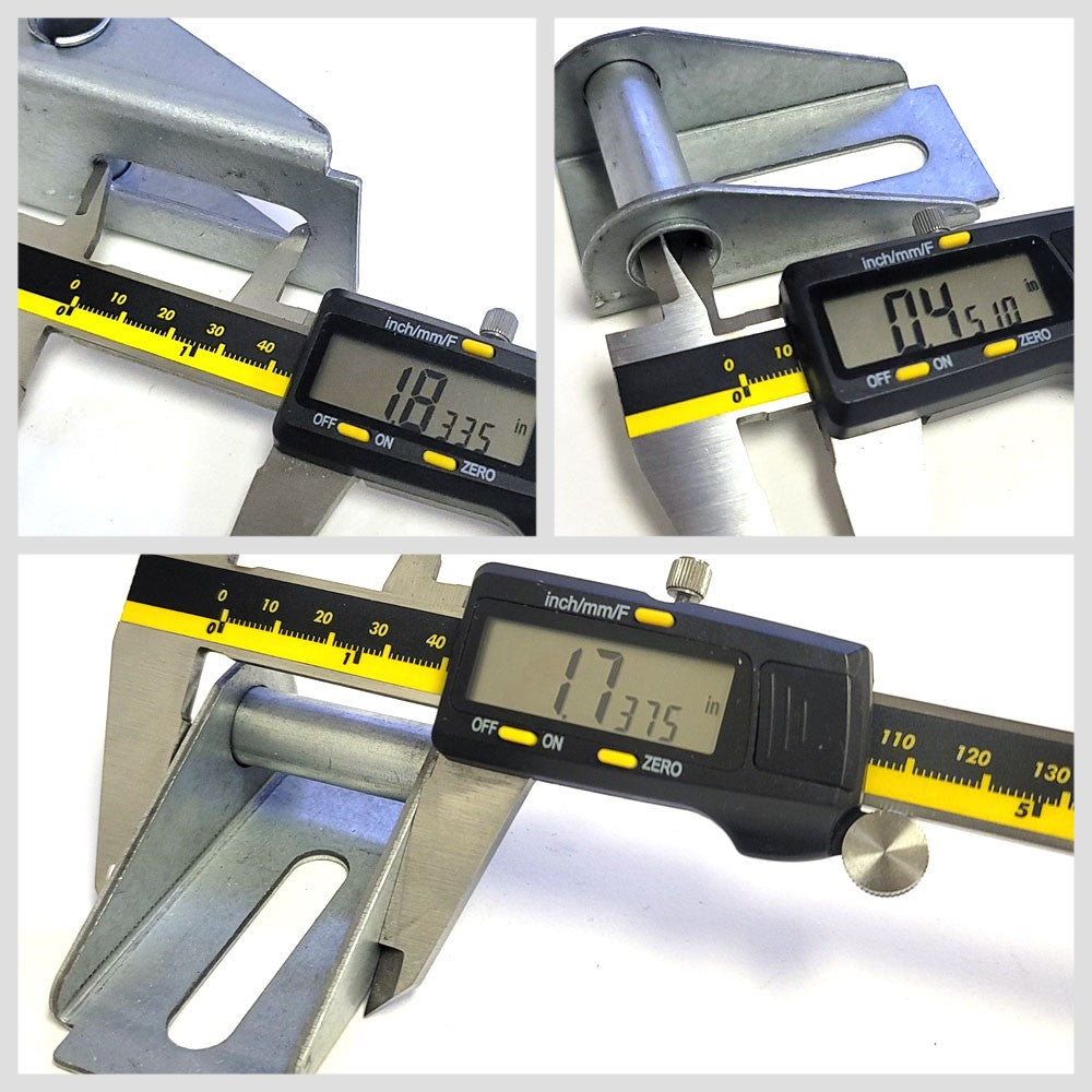 2X 69431P Top Slide Adjustable Top Fixture Bracket Door Panel Repair BFC-TTP-HI-TGD69431-X2