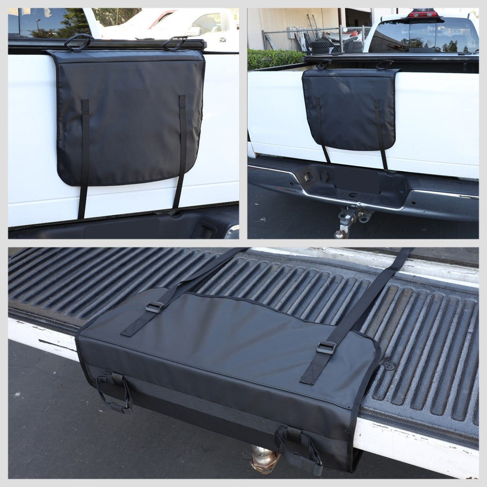 J2 Univeral Rear Bicycle Loop Padded Tail Gate Cover 23" W x 15" H For Pickup