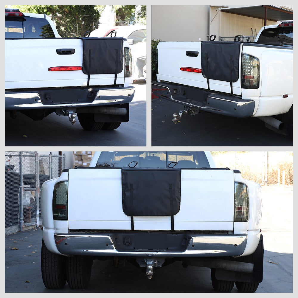 J2 Univeral Rear Bicycle Loop Padded Tail Gate Cover 23" W x 15" H For Pickup