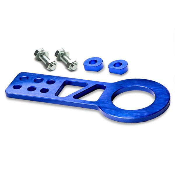 2.25" Front Blue Billet Style Aluminum Racing Tow Hook Kit For USDM/JDM Model-Exterior-BuildFastCar
