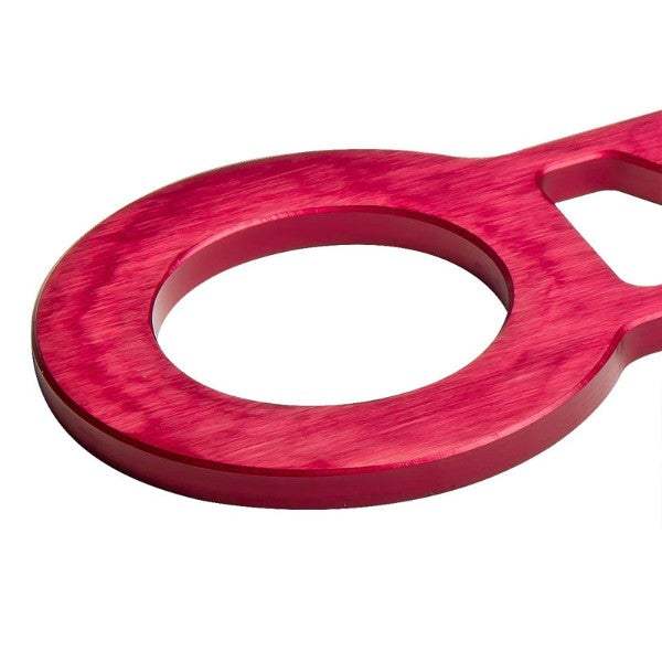 2.25" Front Red Billet Style Aluminum Racing Tow Hook Kit For USDM/JDM Model-Exterior-BuildFastCar