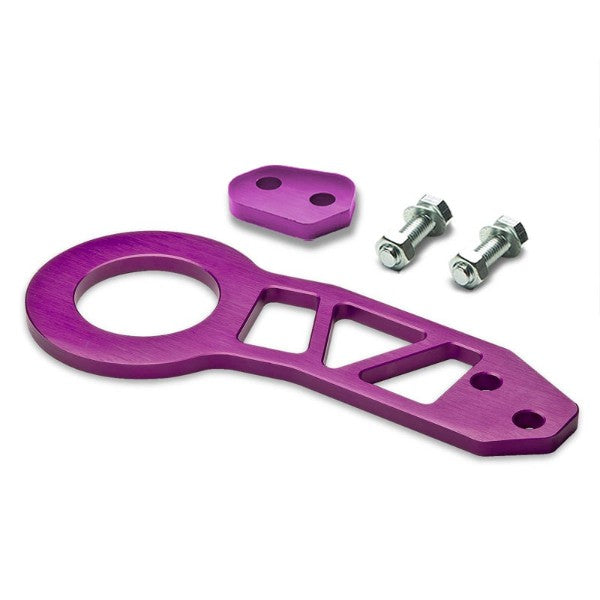2.25" Rear Purple Billet Style Aluminum Racing Tow Hook Kit For USDM/JDM Model-Exterior-BuildFastCar