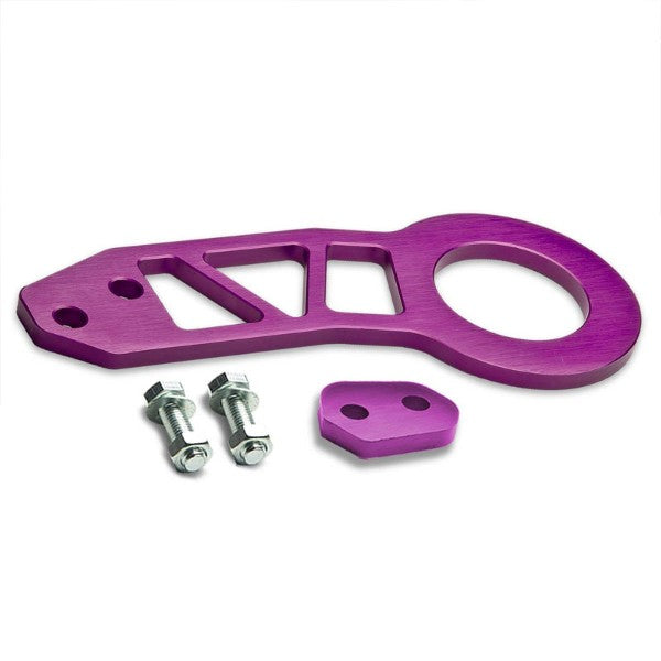 2.25" Rear Purple Billet Style Aluminum Racing Tow Hook Kit For USDM/JDM Model-Exterior-BuildFastCar