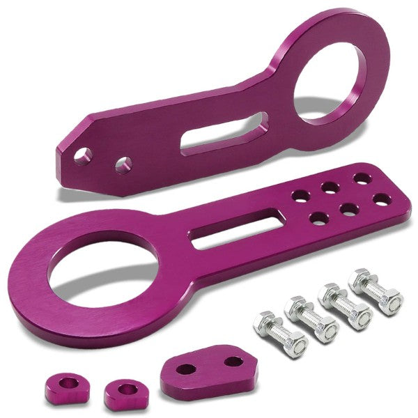 2.45" Front/Rear Purple Billet Style Aluminum Racing Tow Hook For USDM/JDM Model-Exterior-BuildFastCar