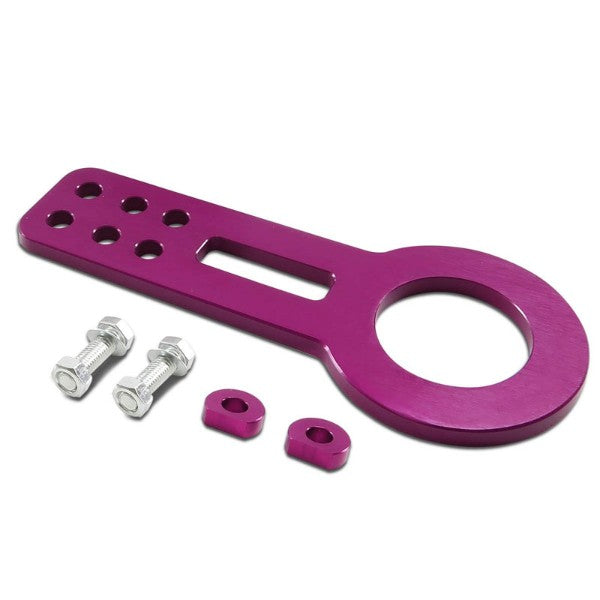 2.45" Front/Rear Purple Billet Style Aluminum Racing Tow Hook For USDM/JDM Model-Exterior-BuildFastCar