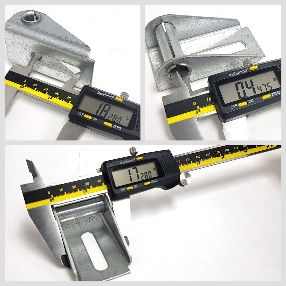 2X Todco 69431 Top Slide Adjustable Top Fixture Bracket Door Repair BFC-TTP-HI-TOD69431-X2