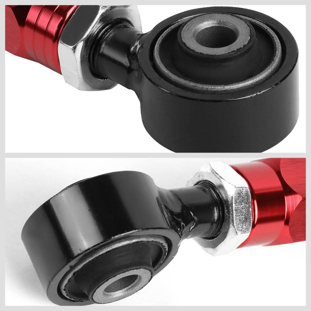 Red Rear Lower Toe Camber Control Brace/ARM/Bar For 88-00 Civic EG/EK/EJ/DC
