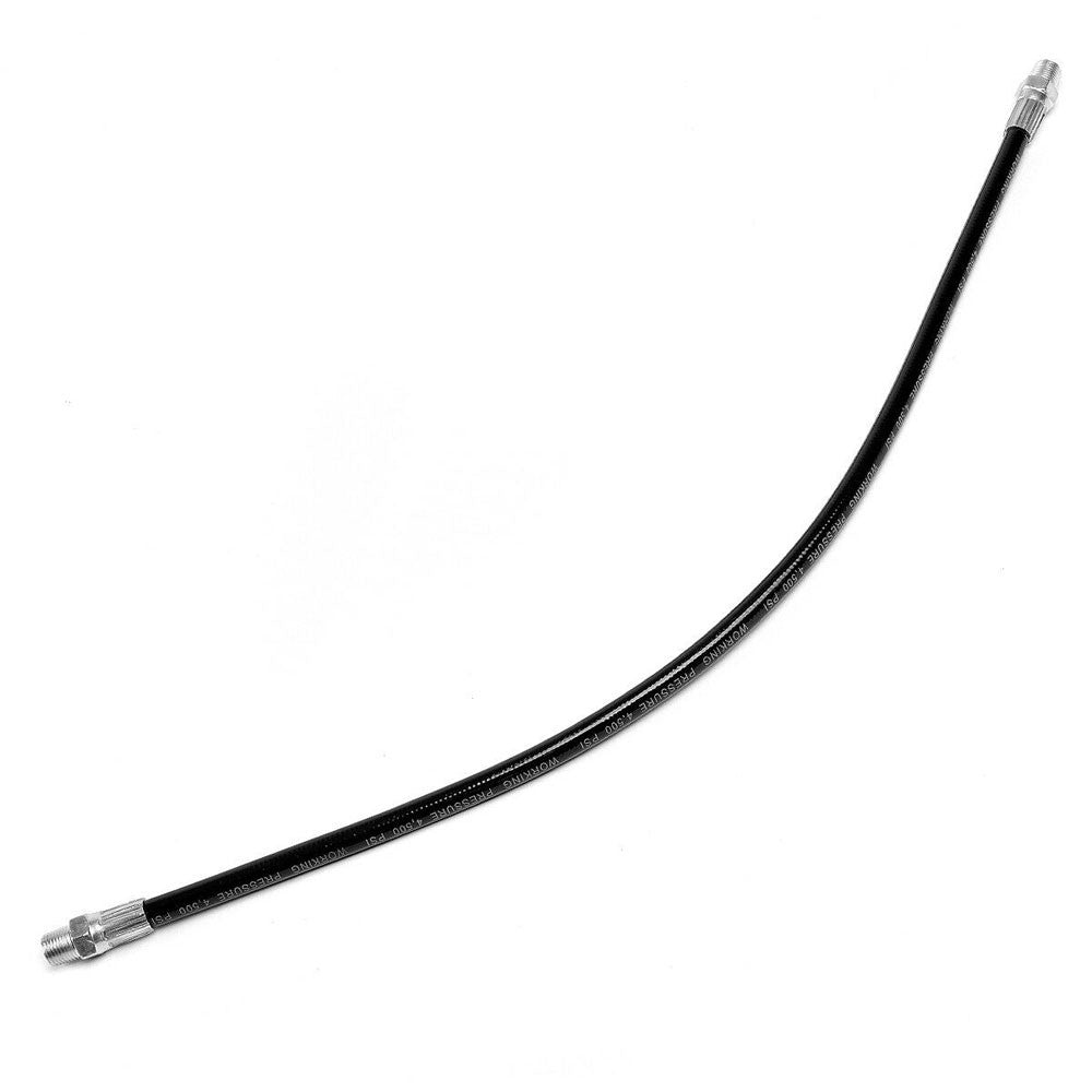 Metallic MultiUse 4500PSI Manual Pistol Grip 14oz Grease Gun w/18" Flexible Hose