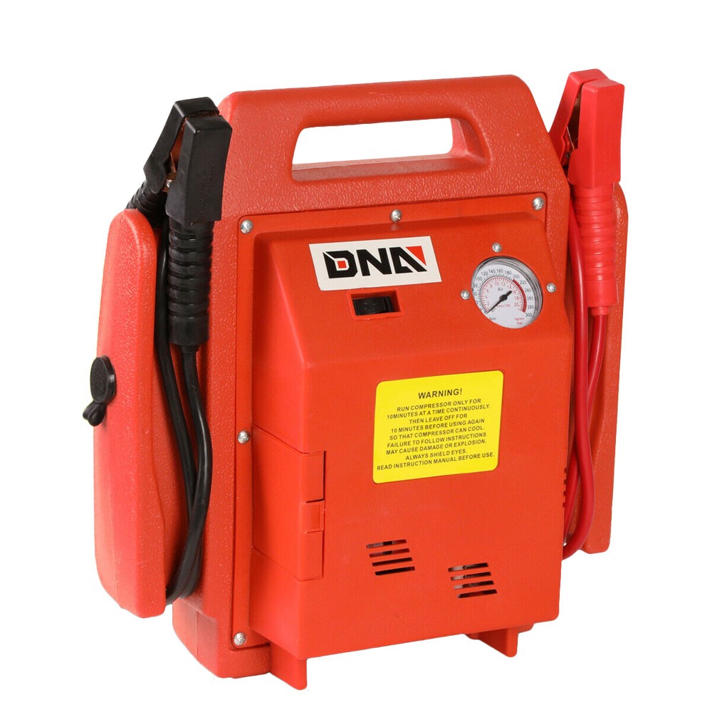 300PSI Air Compressor Rechargeable Jumper Cable Starter Battery Pack TOOLS-00129