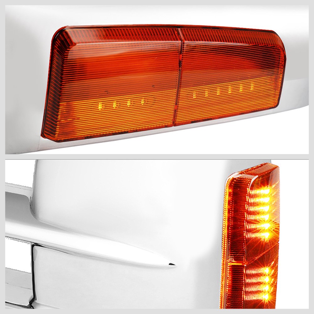 Left/Right Chrome Towing Side Mirror Powered LED Turn Signal for 97-03 F-150
