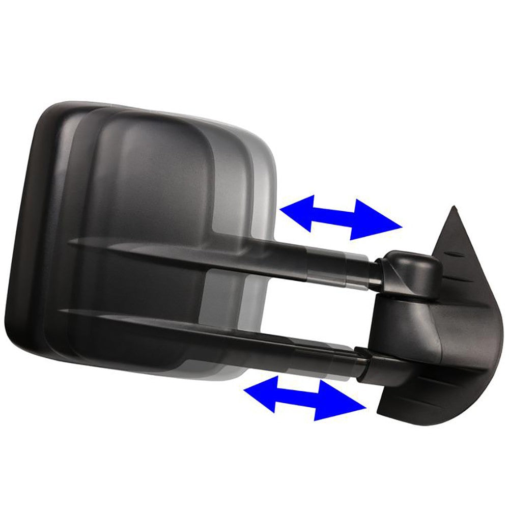 Right Black Towing Side Mirror Powered Adjustment W/Heated for 97-03 F-150