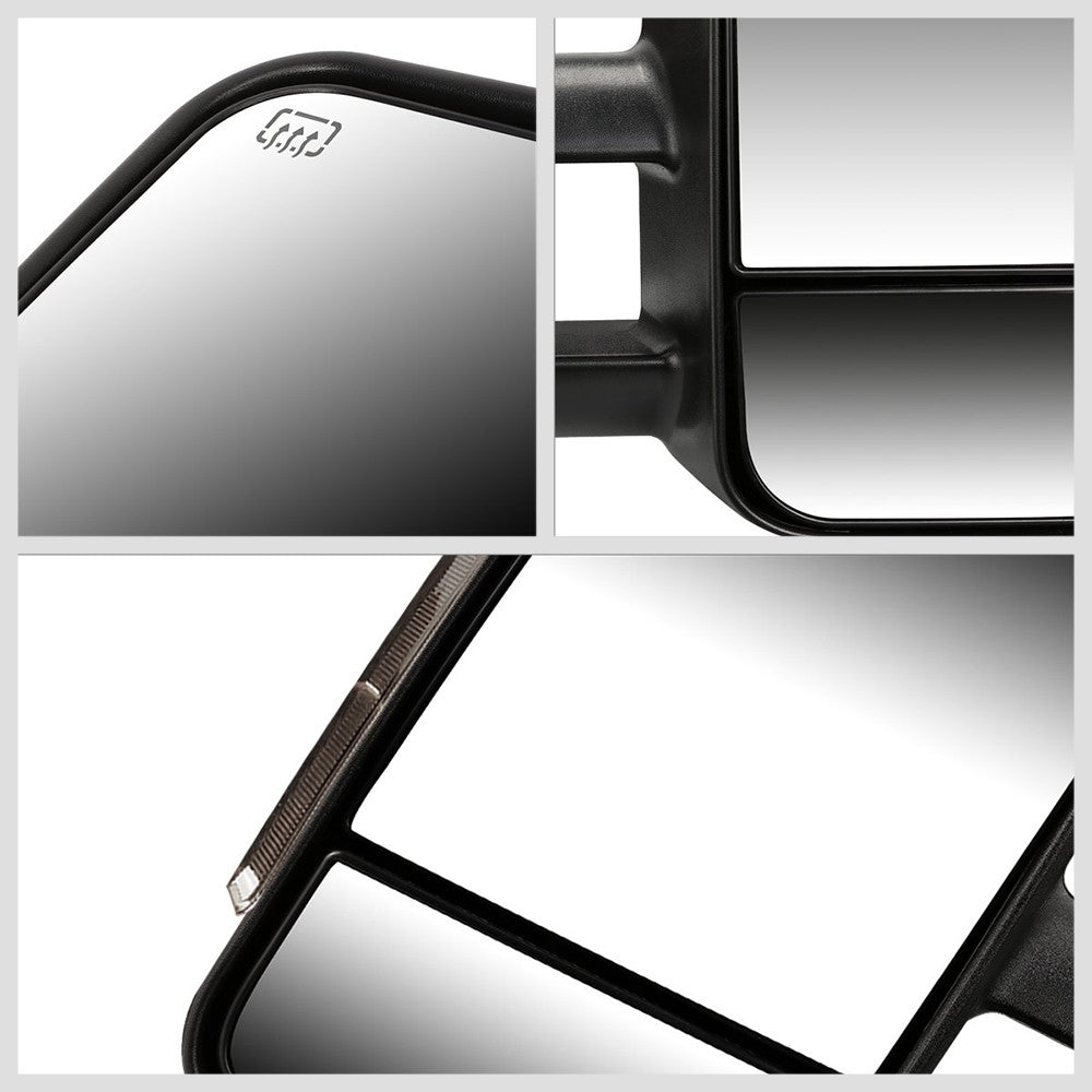Left/Right Towing Side Mirror Powered W/Heated Turn Signal for 07-13 Yukon