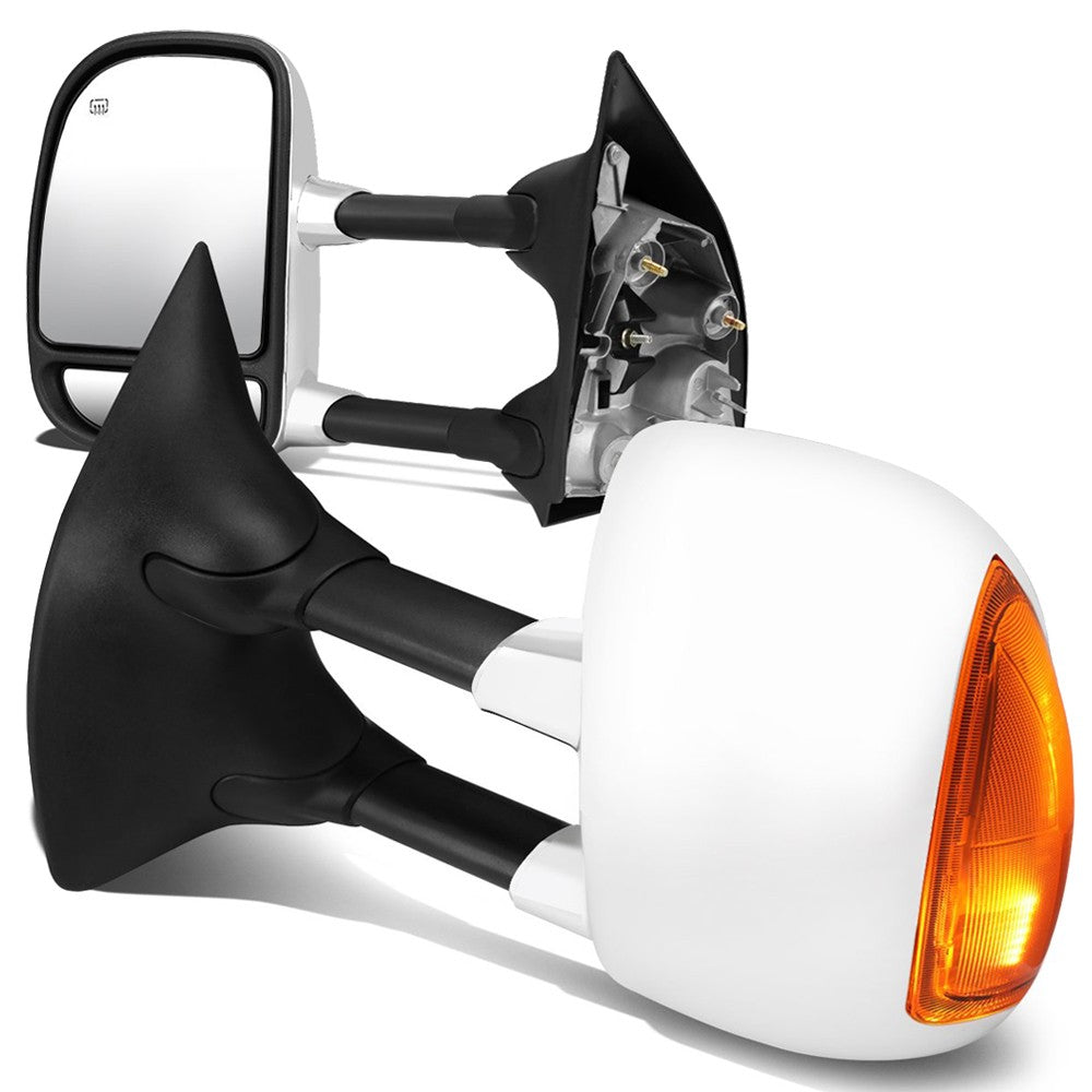 Left/Right Towing Side Mirror Powered Heated Turn Signal 99-07 F-450SD BFC-VMIR-004-T999-CH-AM