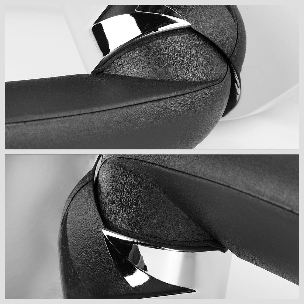 Left/Right Chrome Towing Side Mirror Powered W/Heated for 98-02 Ram2500