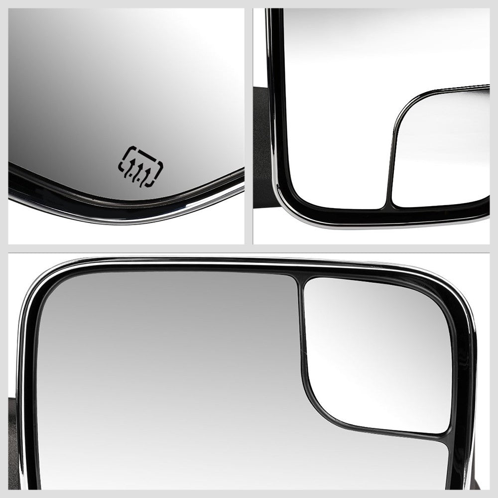 Left/Right Towing Side Mirror Powered Heated LED Turn Signal for 03-09 Ram 2500