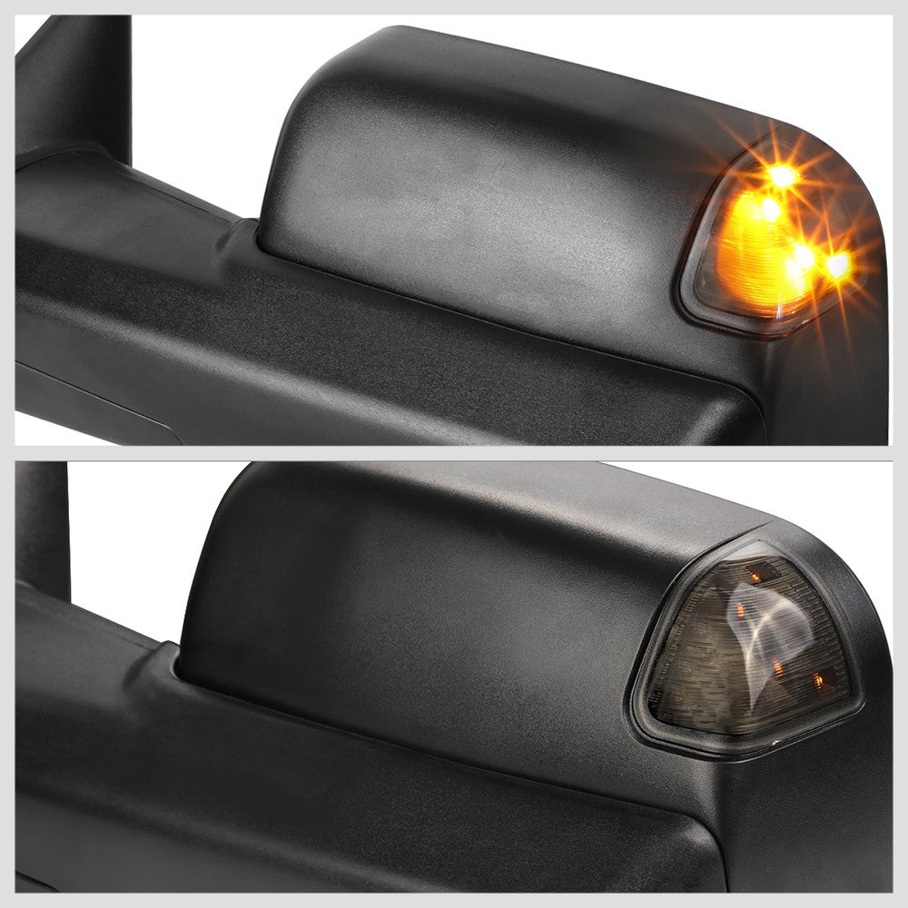 Left/Driver Towing Side Mirror Powered W/Heated Turn Signal for 09-10 Ram 2500