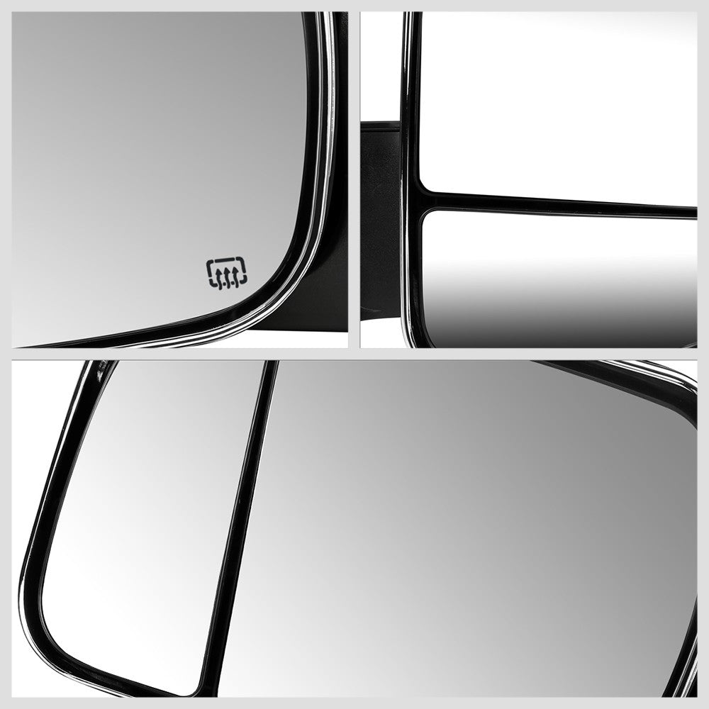 Left/Right Towing Side Mirror Powered Heated LED Turn Signal for 09-10 Ram 1500