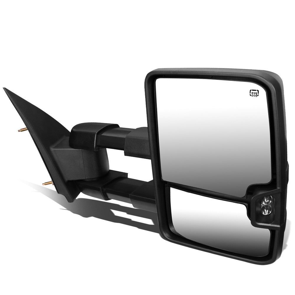 Right Towing Side Mirror Powered Heated LED Turn Signal 03-06 Escalade BFC-VMIR-015-T888-BK-SM-R