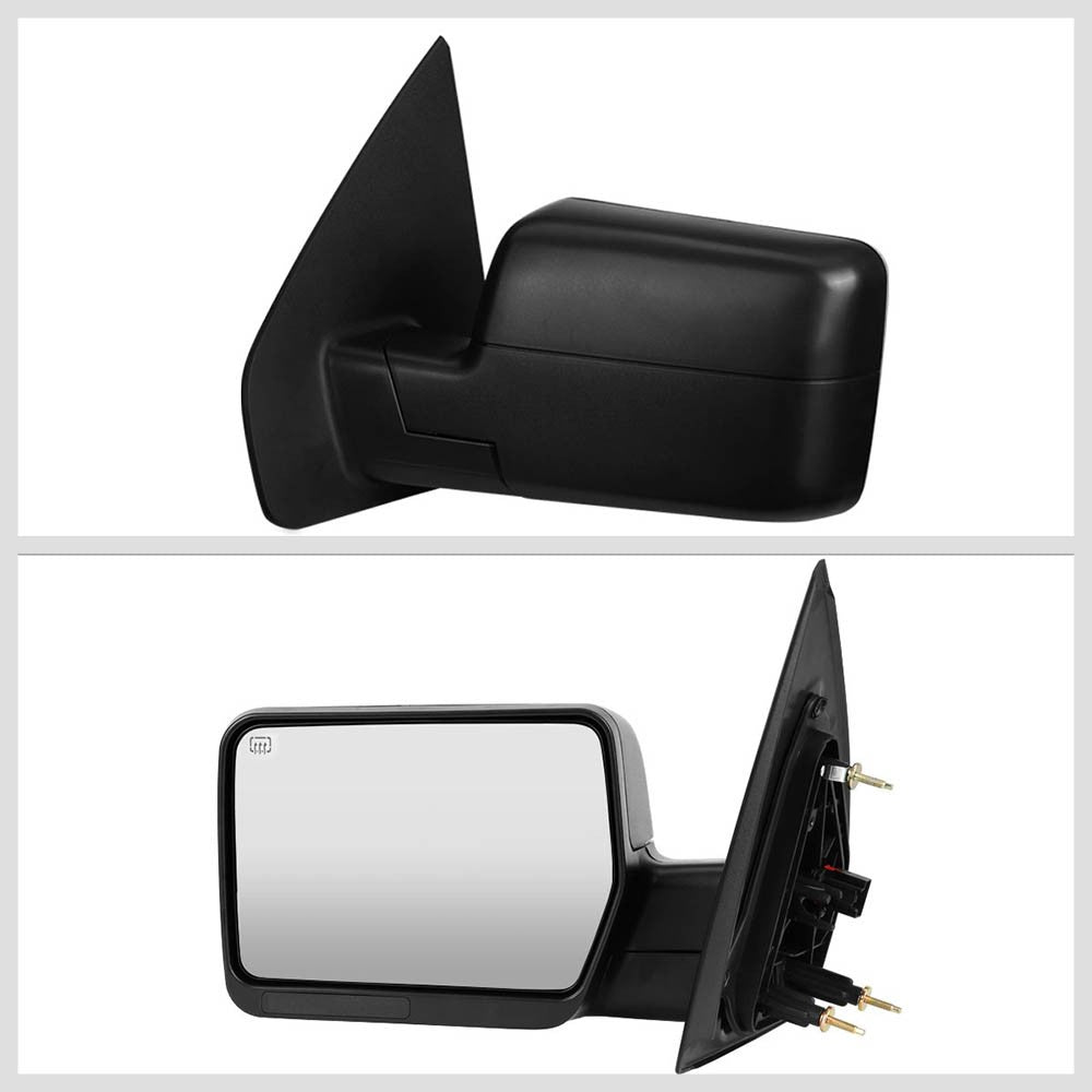 Left/Driver Towing Side Mirror Powered W/Heated LED Turn Signal for 04-14 F150