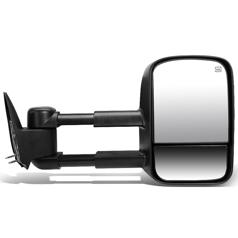 Right Black Towing Side Mirror Powered Adjustment Heated 00-02 Tahoe BFC-VMIR-021-T111-BK-R