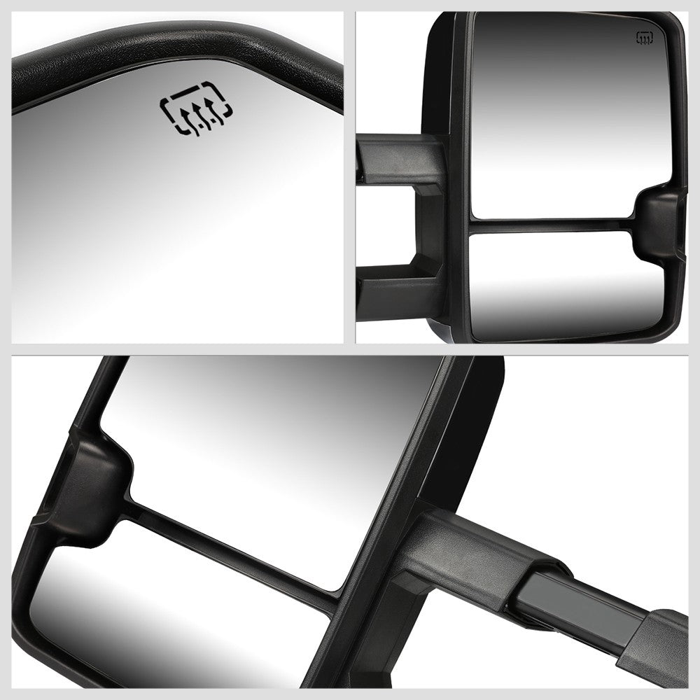 Left/Right Towing Side Mirror Powered+ W/Heated LED Turn Signal for 07-14 Tahoe