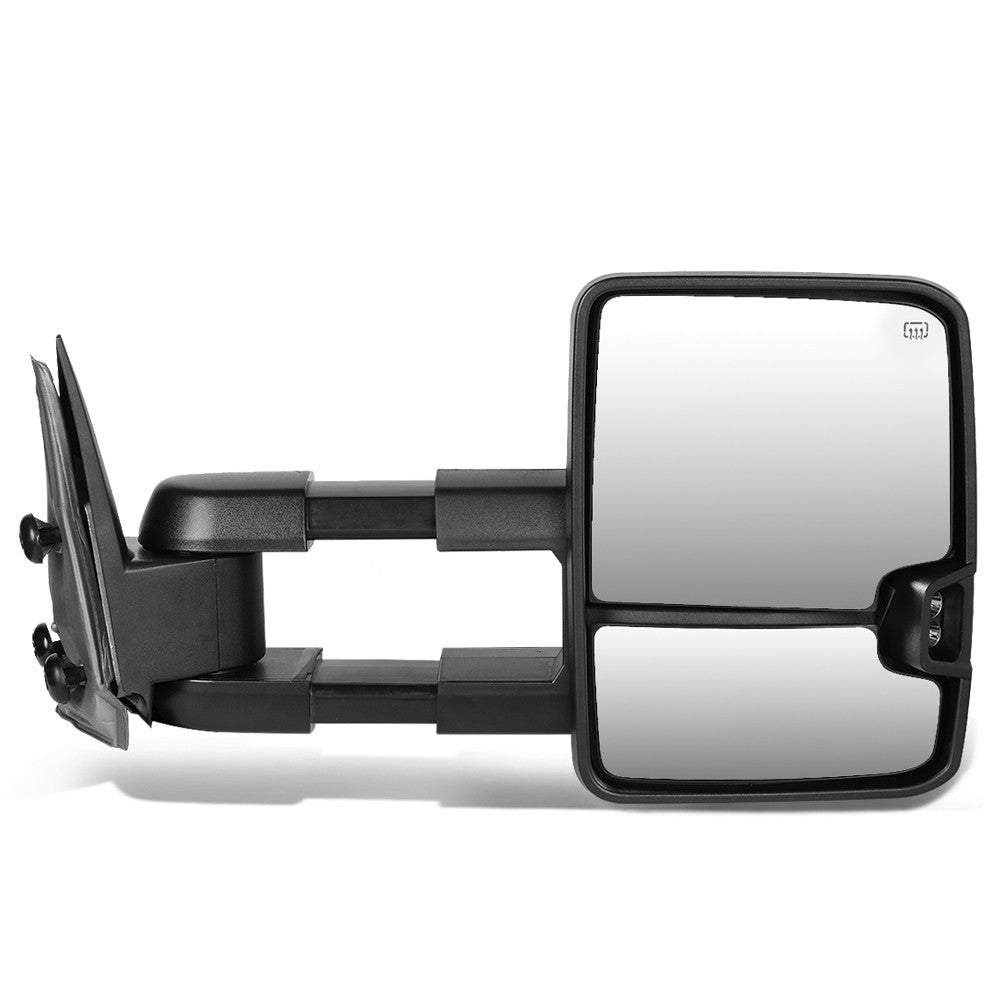 Right Towing Side Mirror Powered Adjustment Heated 00-02 Tahoe BFC-VMIR-030-T888-BK-SM-R