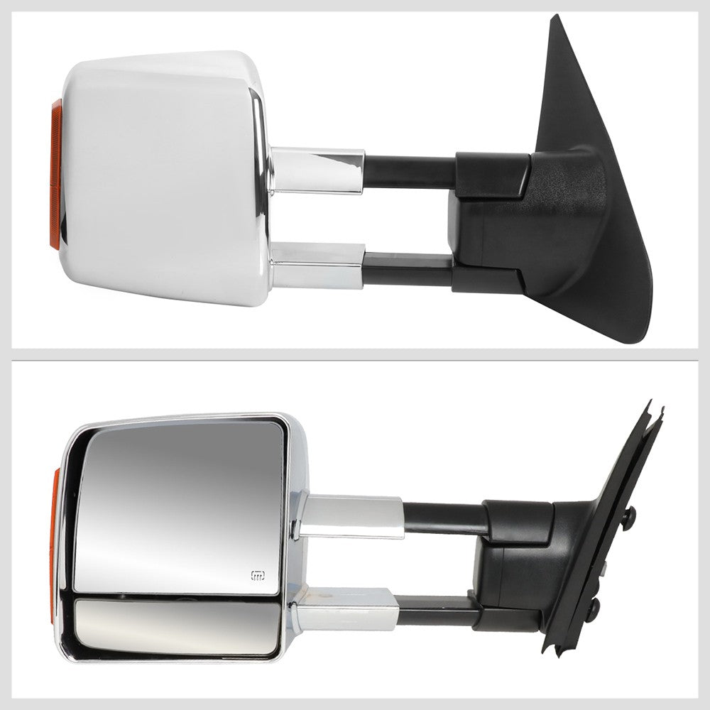 Left/Right Towing Side Mirror Powered W/ Heated W/ Turn Signal for 07-16 Tundra