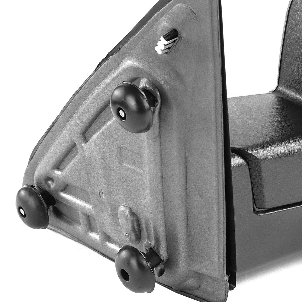 Right/Passenger Black Towing Side Mirror Manual Adjustment for 10-16 Ram 3500