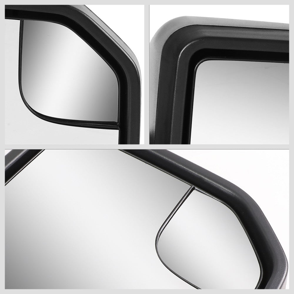 Right Towing Side Mirror Manual LED Turn Signal W/Puddle Light for 15-18 F-150