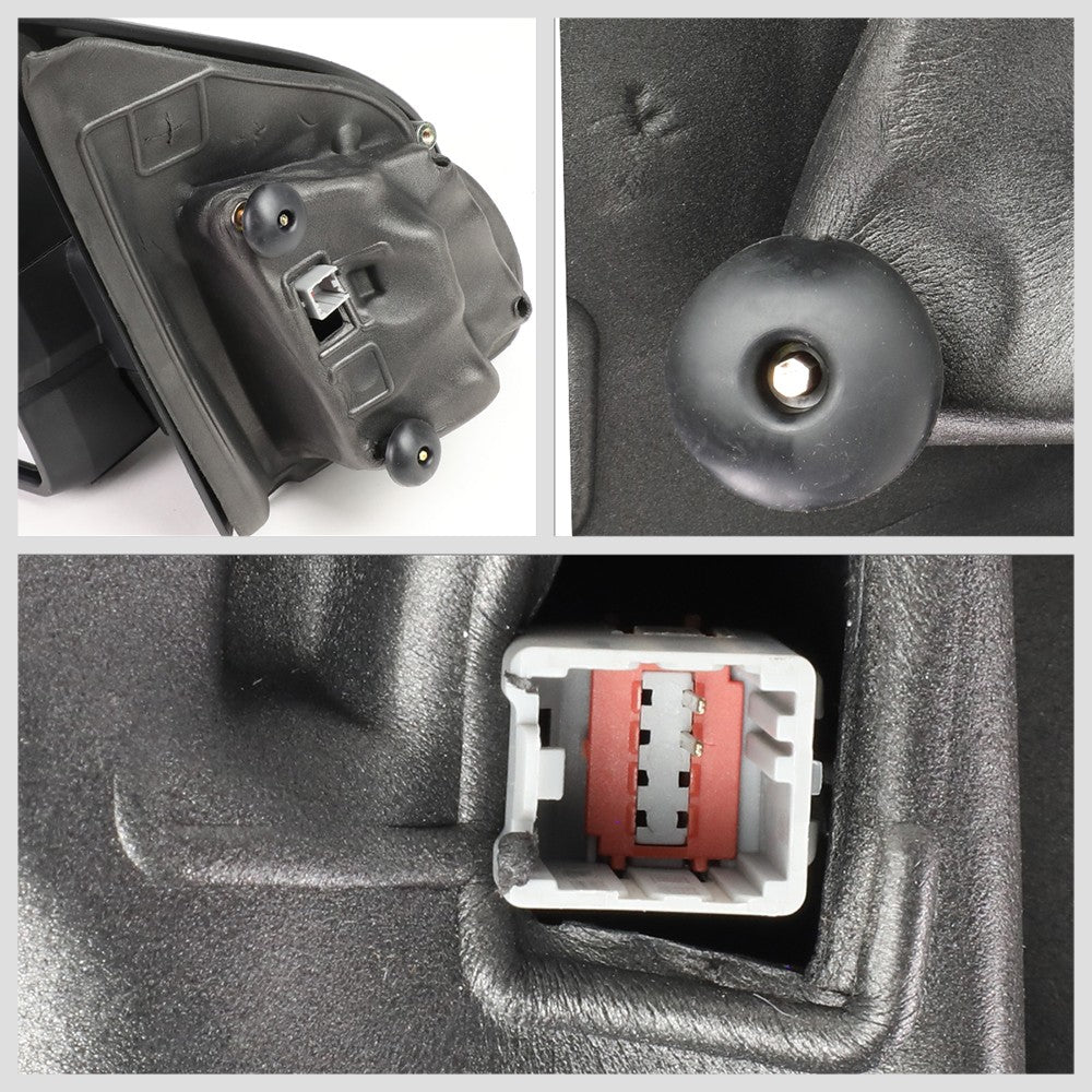 Left/Right Black Towing Side Mirror Powered Adjustment W/Heated for 15-18 F-150