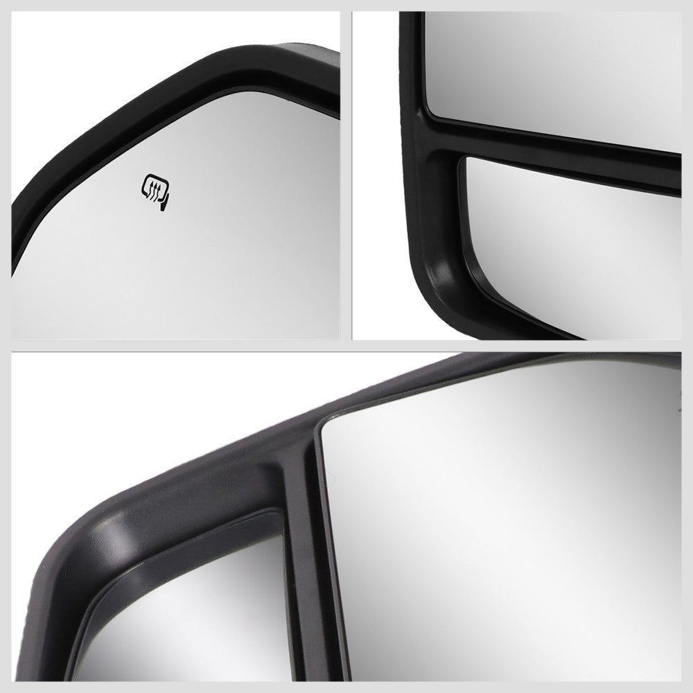 Left/Right Towing Side Mirror Powered Adjustment W/Heated for 15-18 F-150
